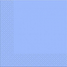 Серветки банкетні 3-шарові блакитні, 33х33 см Марго (18 шт./уп.)