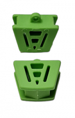 Стоматологічний ретрактор середній, розмір M (34.5х36.5х17 мм), зелений (1 шт./уп.) Стоматологічний ретрактор середній, розмір M (34.5х36.5х17 мм), зелений (1 шт./уп.)