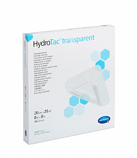 Повязка гидрогелевая HydroTac transparent, 20х20 см