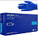 Перчатки нитриловые, синие Nitrylex Basic (текстурированные, неопудренные) (100 шт./уп.). Размер: М
