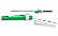 Иглы для забора крови, р. 21G (0.8 мм), зеленые, JS (100 шт./уп.) 