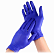Рукавички нітрилові ALEXPHARM, текстуровані, неопудрені, Синій кобальт, 3.2 г (100 шт./уп.), р. M