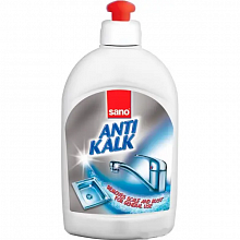 Средство для удаления известкового налета и ржавчины SANO anti kalk, флакон,500 мл Средство для удаления известкового налета и ржавчины SANO anti kalk, флакон,500 мл