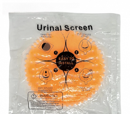 Освіжувач-решітка для пісуарів VS-110F Orange. Аромат: апельсин Освіжувач-решітка для пісуарів VS-110F Orange. Аромат: апельсин