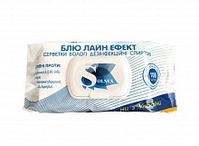 Серветки спиртові дезінфекційні Блю Лайн Ефект, Solnex (108 шт./уп.)