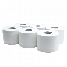 Папір туалетний в рулоні JUMBO (6 рулонів/уп.)