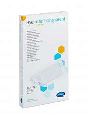 Пов'язка гідрогелева HydroTac transparent Comfort, 10х20 см