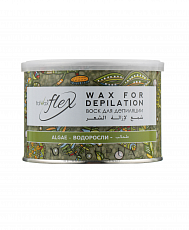 Теплый воск для депиляции в банке FLEX ItalWax "Водоросли" (Algae), 400 мл Теплый воск для депиляции в банке FLEX ItalWax "Водоросли" (Algae), 400 мл