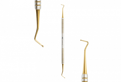 Гладилка двостороння 1.3мм/0.9мм (Gold) Гладилка двостороння 1.3мм/0.9мм (Gold)