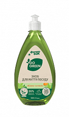 Засіб для миття посуду Фрекен БОК GO GREEN "Яблуко і манго", 500 мл