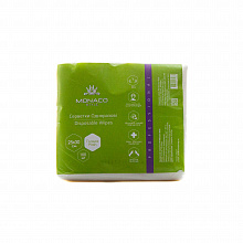 Салфетки из спанлейса 25х30 см, сложенные в пластах, Гладкие (100 шт.), Monaco Style Салфетки из спанлейса 25х30 см, сложенные в пластах, Гладкие (100 шт.), Monaco Style